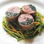 Stuffed Saddle of Lamb image