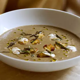 Roasted Mushroom Soup image