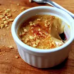 Peanut Caramel and Jam Crème Brûlée image