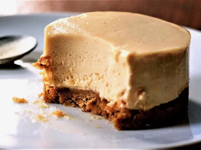 Peanut Caramel Cheesecake image