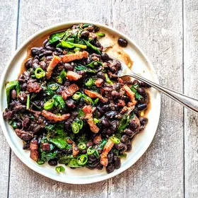 Black Beans and Bacon image