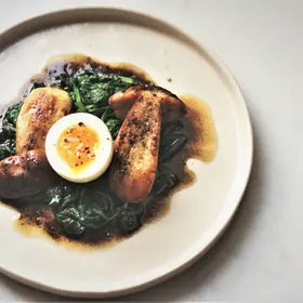 Roasted Cep and Egg image