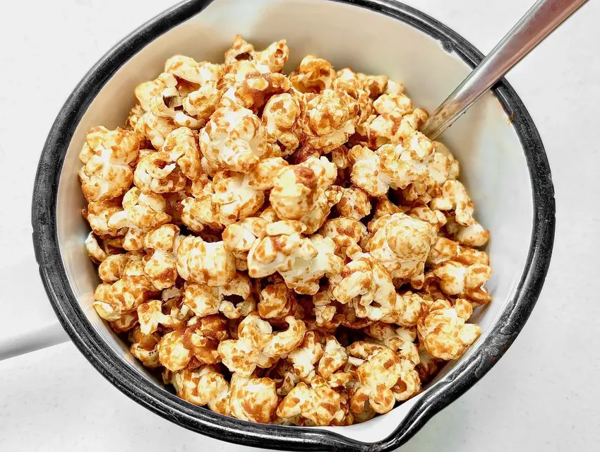Peanut Caramel Popcorn image