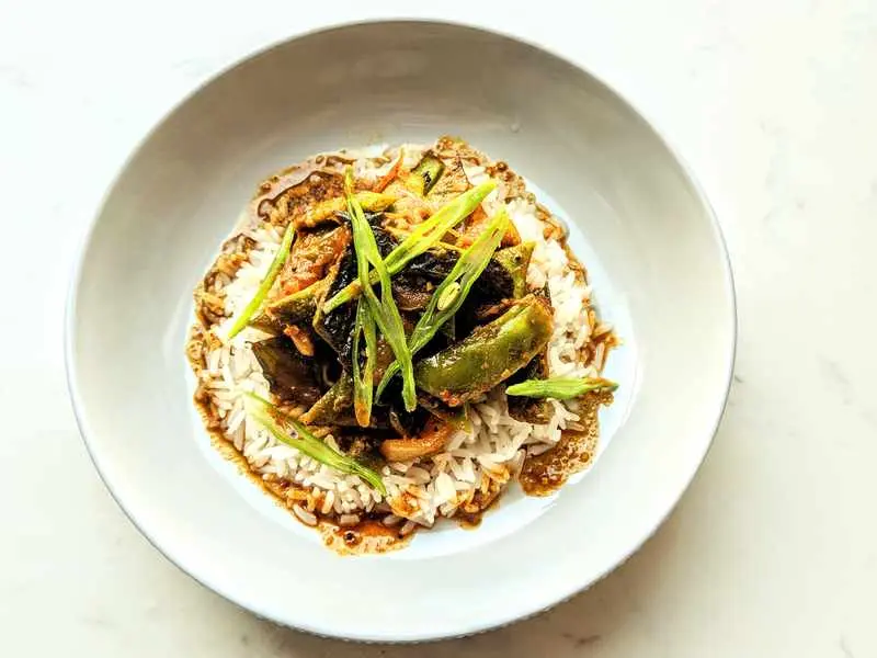 Runner Bean Vindaloo image