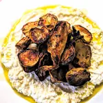 Roasted Jerusalem Artichokes with Ricotta image