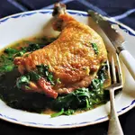 Roast Chicken Leg with Coriander image