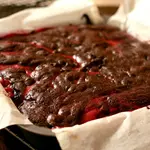 Chocolate and Raspberry Brownies image