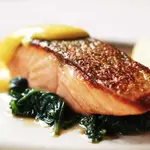 Salmon and Hollandaise image