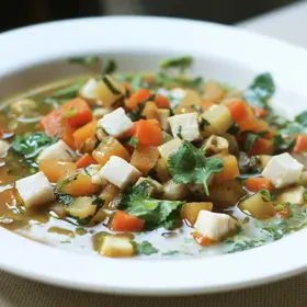 Chicken and Coriander Broth image